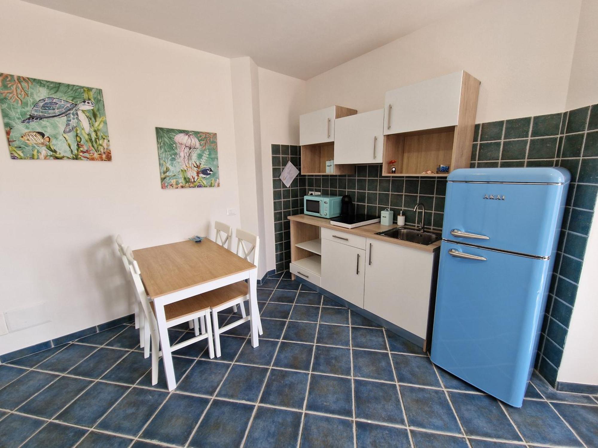 Oasi Blu Monolocale Vista Mare Apartman Nebida Kültér fotó